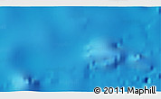 Shaded Relief 3D Map of the area around 21° 23' 18" N, 31° 22' 30" W