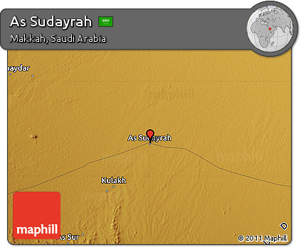 Physical Map of As Sudayrah