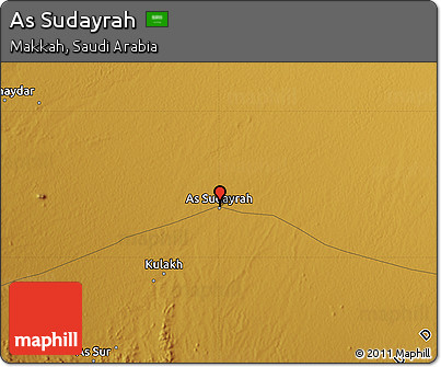 Physical Map of As Sudayrah