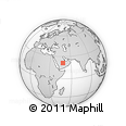 Outline Map of the Area around 21° 23' 18" N, 48° 31' 29" E, rectangular outline