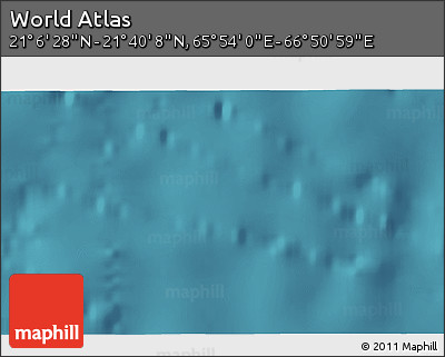 Satellite 3D Map of the Area around 21° 23' 18" N, 66° 22' 30" E
