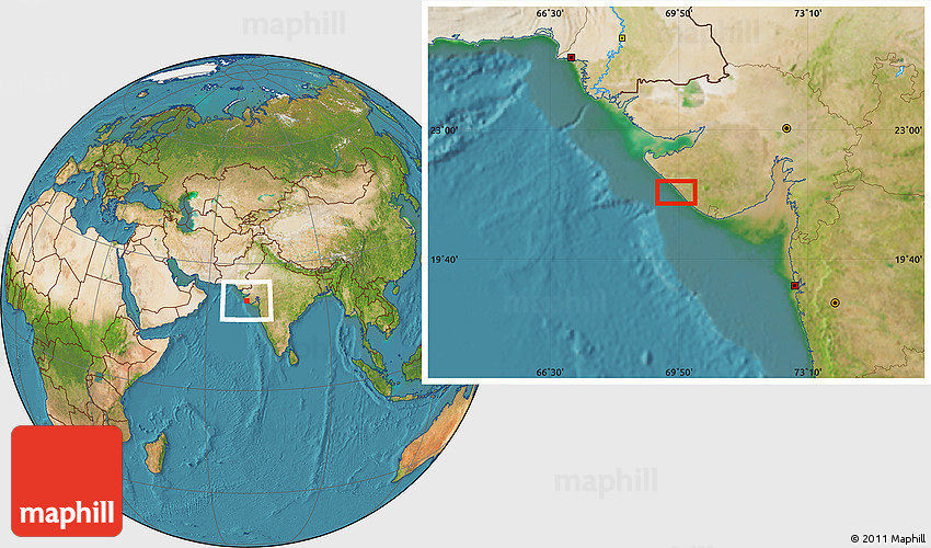 Bhad In Gujarat Map Satellite Location Map Of Bhad