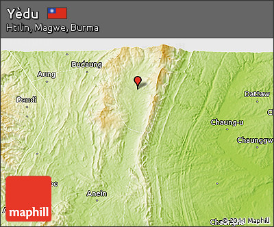 Physical 3D Map of Yèdu