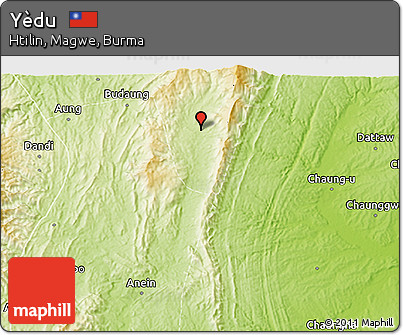 Physical 3D Map of Yèdu