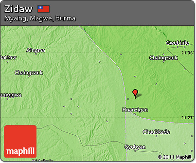 Political Map of Zidaw