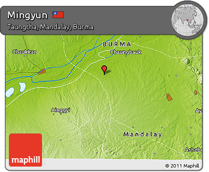 Physical 3D Map of Mingyun
