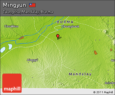 Physical 3D Map of Mingyun