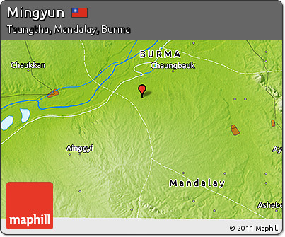Physical 3D Map of Mingyun