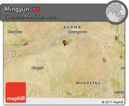 Satellite 3D Map of Mingyun