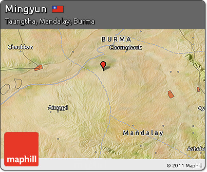 Satellite 3D Map of Mingyun