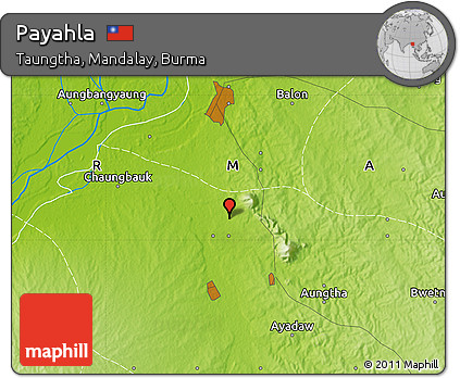 Physical Map of Payahla