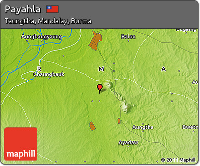Physical Map of Payahla
