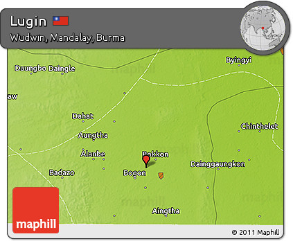 Physical 3D Map of Lugin