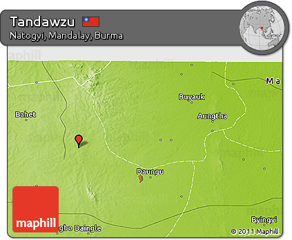 Physical 3D Map of Tandawzu