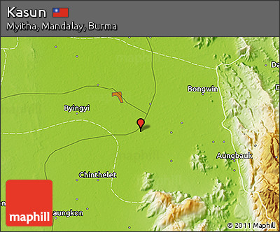 Physical 3D Map of Kasun