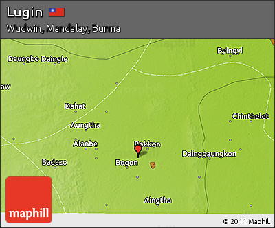 Physical 3D Map of Lugin