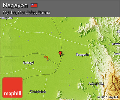 Physical 3D Map of Nagayon