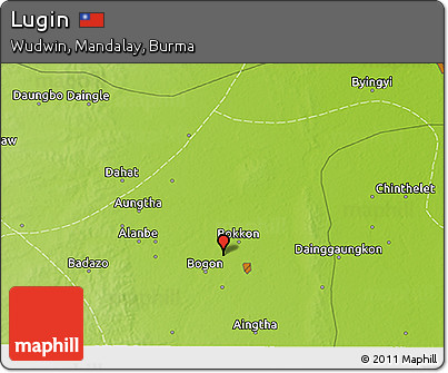 Physical 3D Map of Lugin