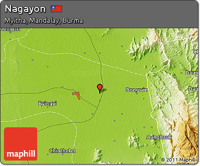 Physical 3D Map of Nagayon