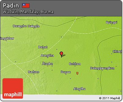 Physical 3D Map of Padin