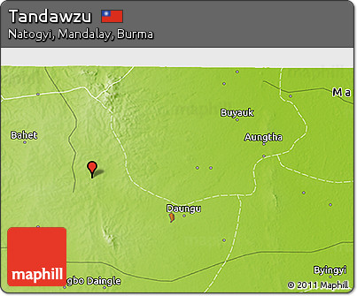 Physical 3D Map of Tandawzu