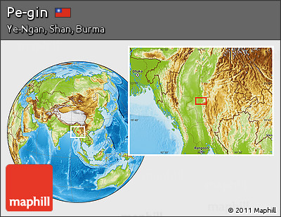 Physical Location Map of Pe-gin