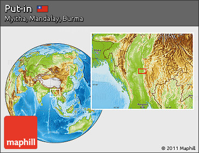 Physical Location Map of Put-in