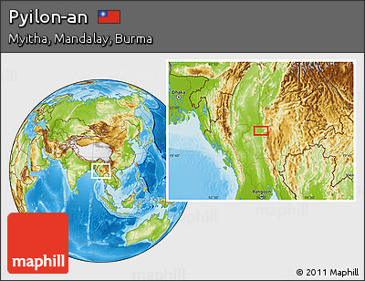 Physical Location Map of Pyilon-an