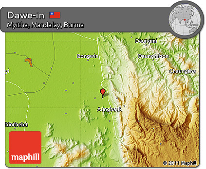 Physical Map of Dawe-in
