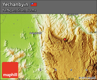 Physical Map of Yechanbyin