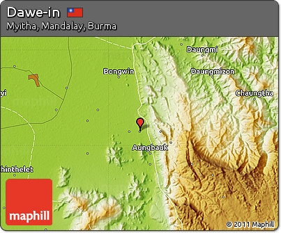 Physical Map of Dawe-in