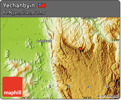 Physical Map of Yechanbyin