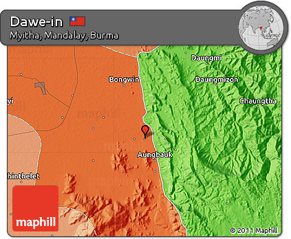 Political Map of Dawe-in