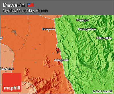 Political Map of Dawe-in