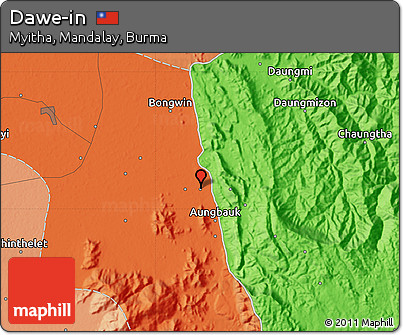 Political Map of Dawe-in