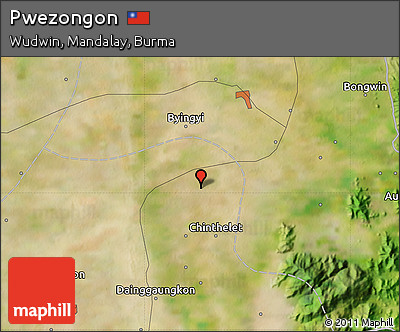 Satellite Map of Pwezongon