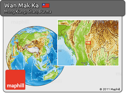 Physical Location Map of Wan Mak Ka