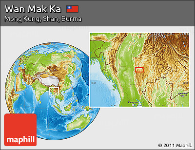 Physical Location Map of Wan Mak Ka