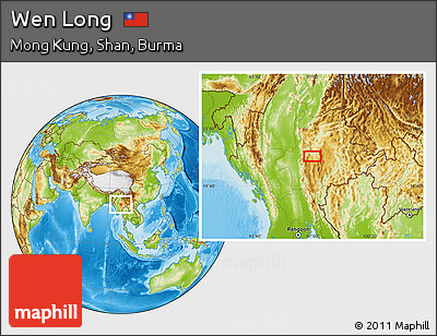 Physical Location Map of Wen Long