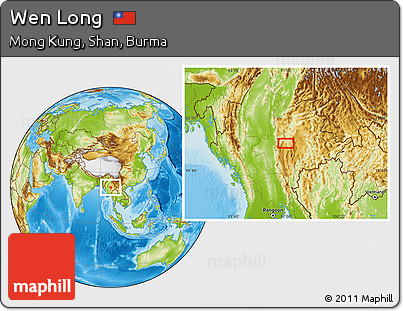Physical Location Map of Wen Long