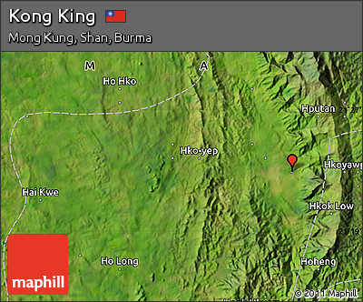 Satellite Map of Kong King