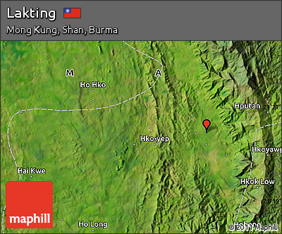 Satellite Map of Lakting