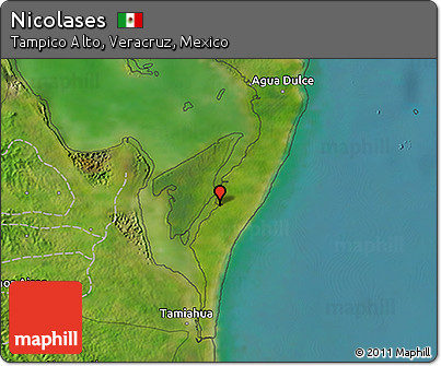Satellite 3D Map of Nicolases