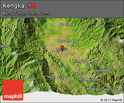Satellite 3D Map of Kengka