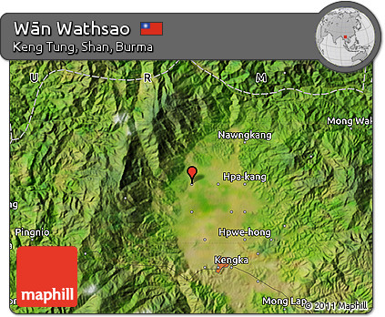 Satellite Map of Wān Wathsao