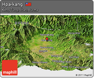 Satellite Panoramic Map of Hpa-kang