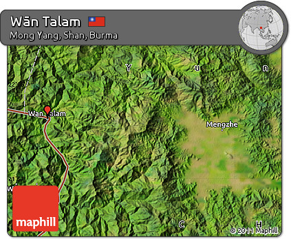 Satellite Map of Wān Talam