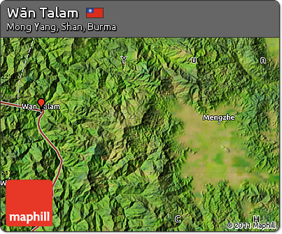 Satellite Map of Wān Talam