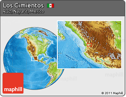 Physical Location Map of Los Cimientos