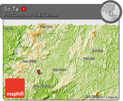 Physical 3D Map of So Ta